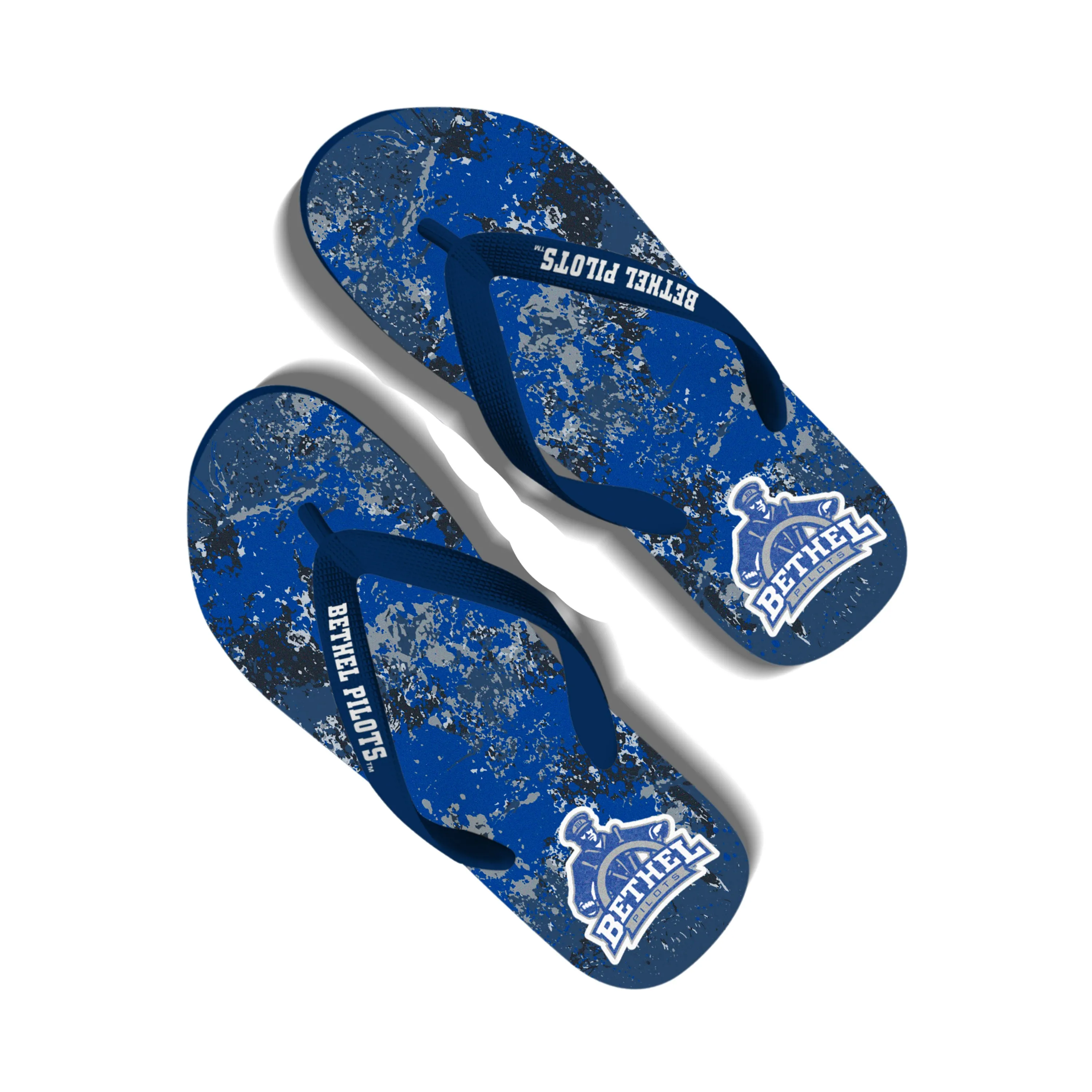 Bethel Pilots Splatter Flip flops