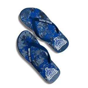 Bethel Pilots Splatter Flip flops