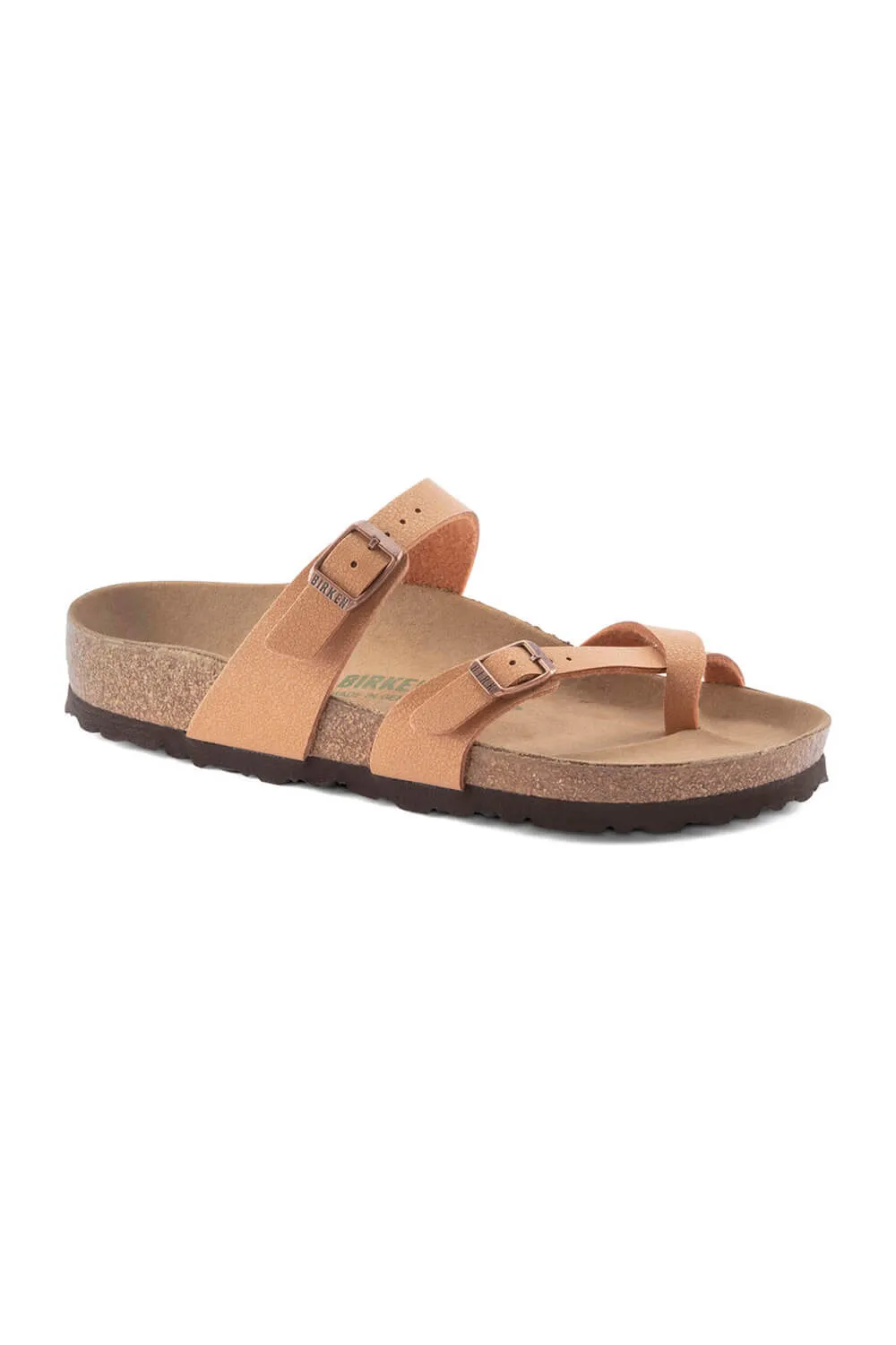 Birkenstock Mayari Vegan Birkibuc Sandals for Women in Pecan | 1025007