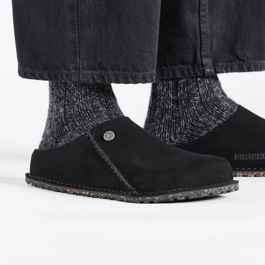 BIRKENSTOCK- ZERMATT SUEDE LEATHER SHOE
