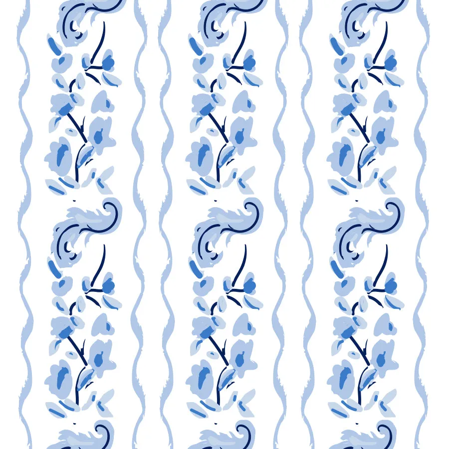 Blue Garden Calling Card