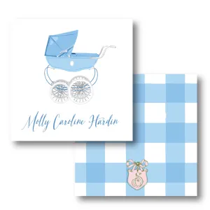 Blue Pram Calling Card