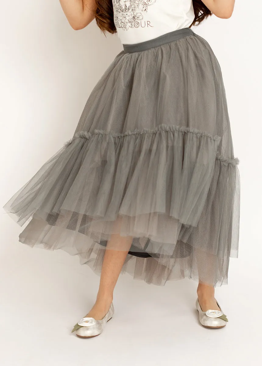 Brigitte Skirt in Gray