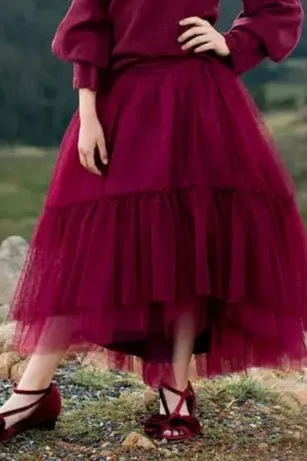 Brigitte Tulle Skirt