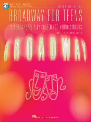 BROADWAY FOR TEENS Young Women's Edition, Book & Audio Access