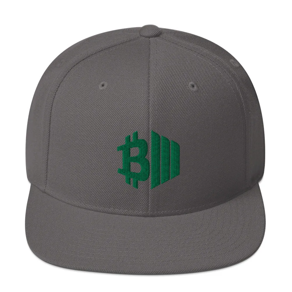 BTCMVMNT Camo Snapback Hat