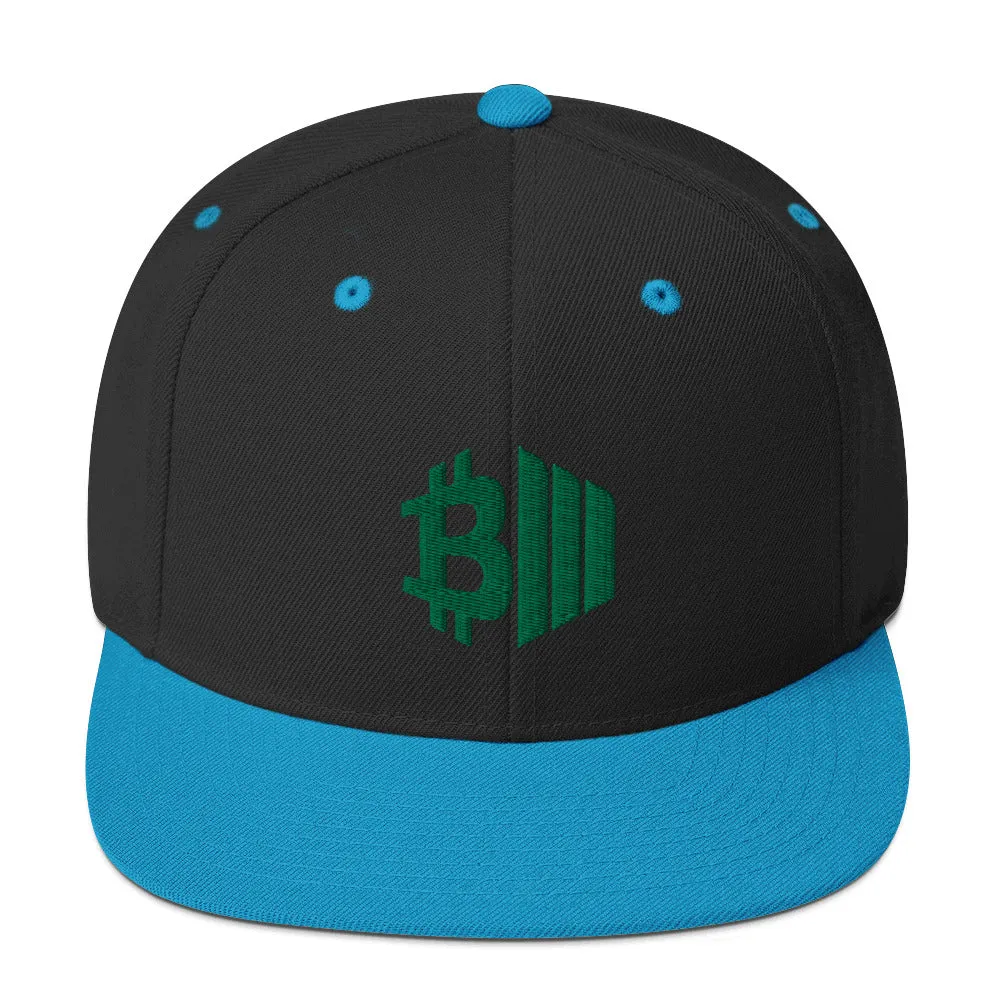 BTCMVMNT Camo Snapback Hat