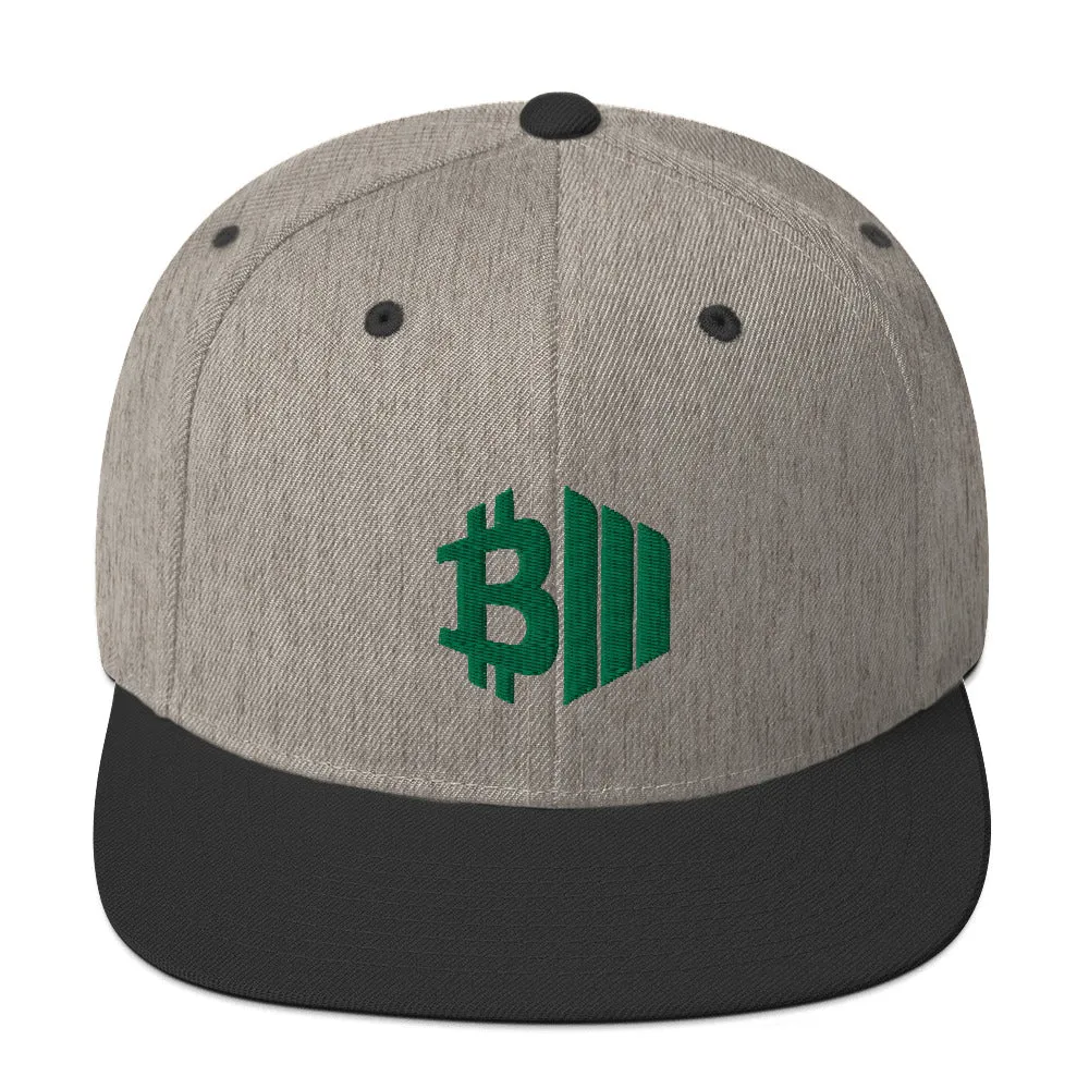 BTCMVMNT Camo Snapback Hat