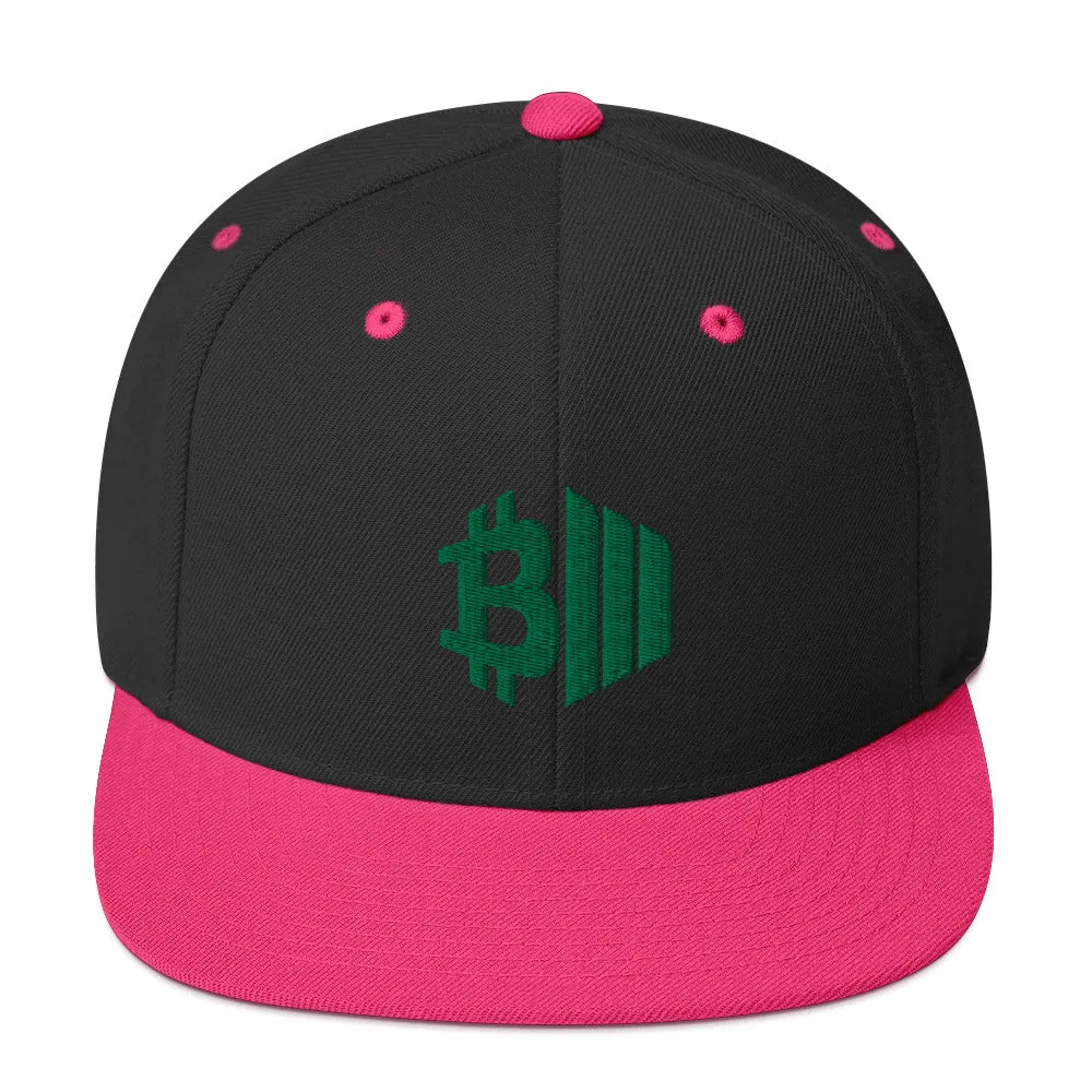 BTCMVMNT Camo Snapback Hat