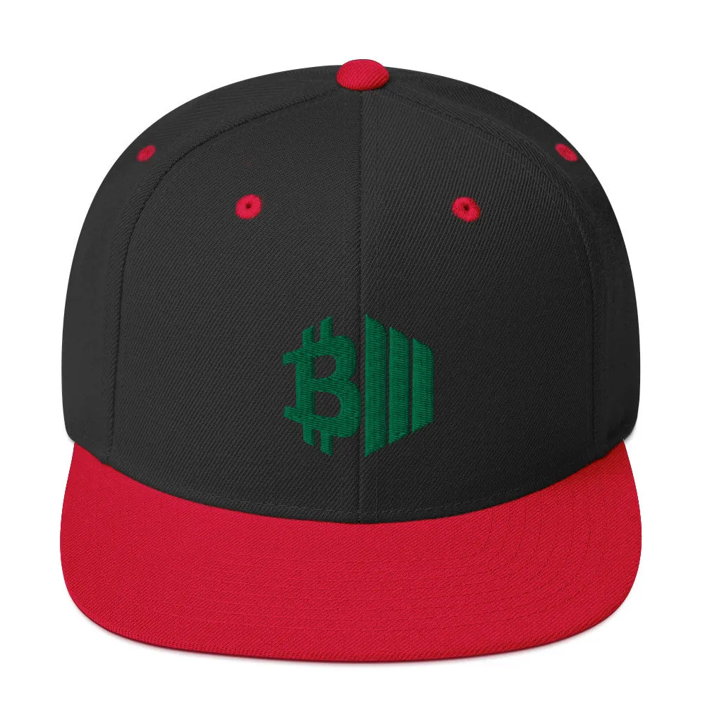 BTCMVMNT Camo Snapback Hat