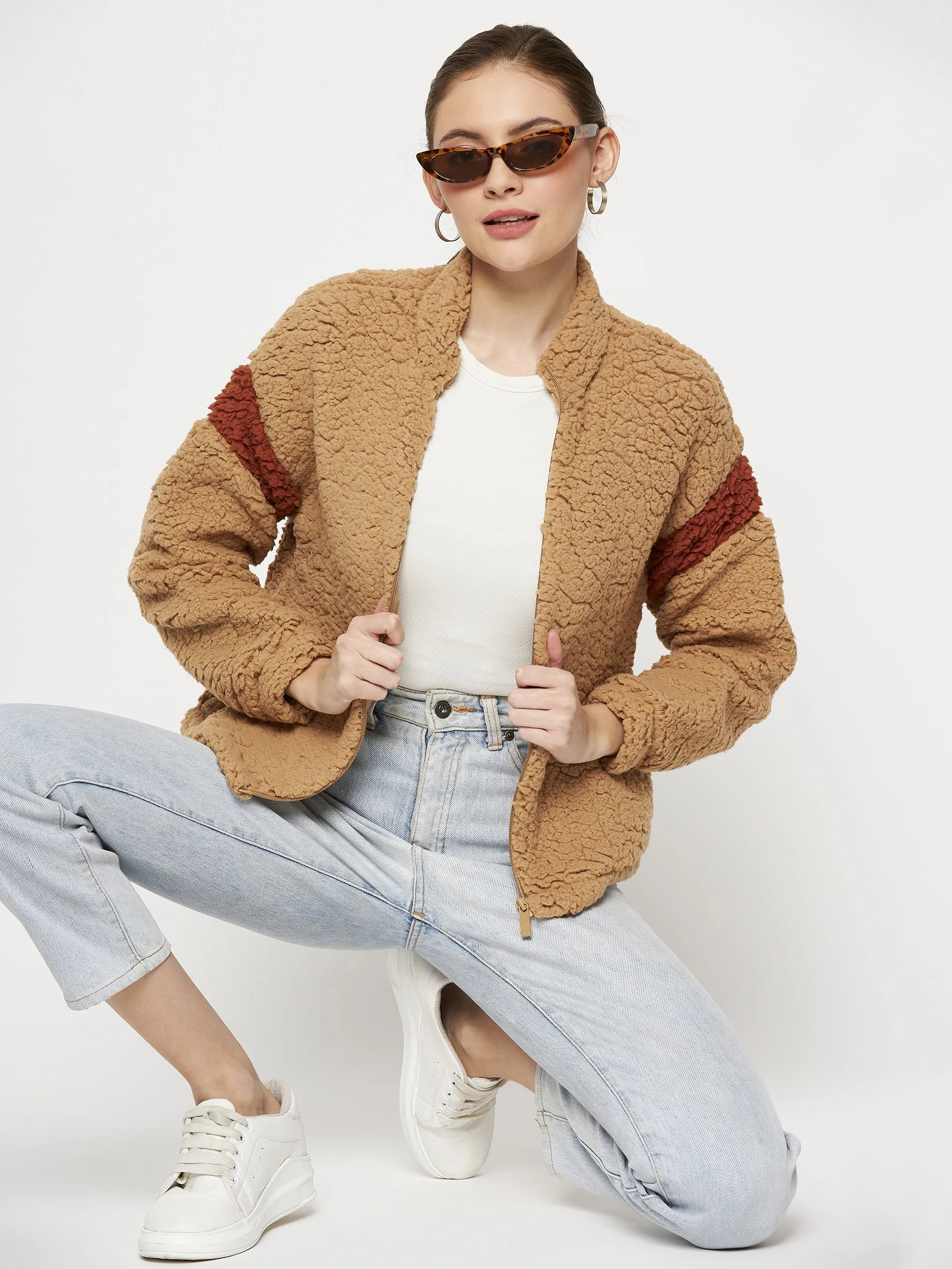 Camla Barcelona Beige Sweatshirt