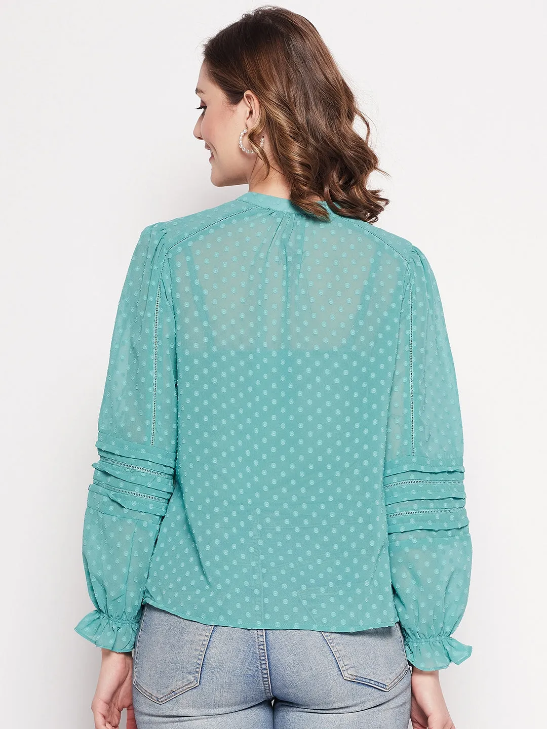 Camla Barcelona Green Women Top