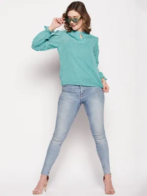 Camla Barcelona Green Women Top