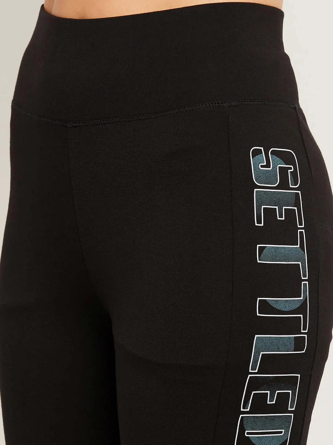 Camla Barcelona High Rise Black Jeggings For Women
