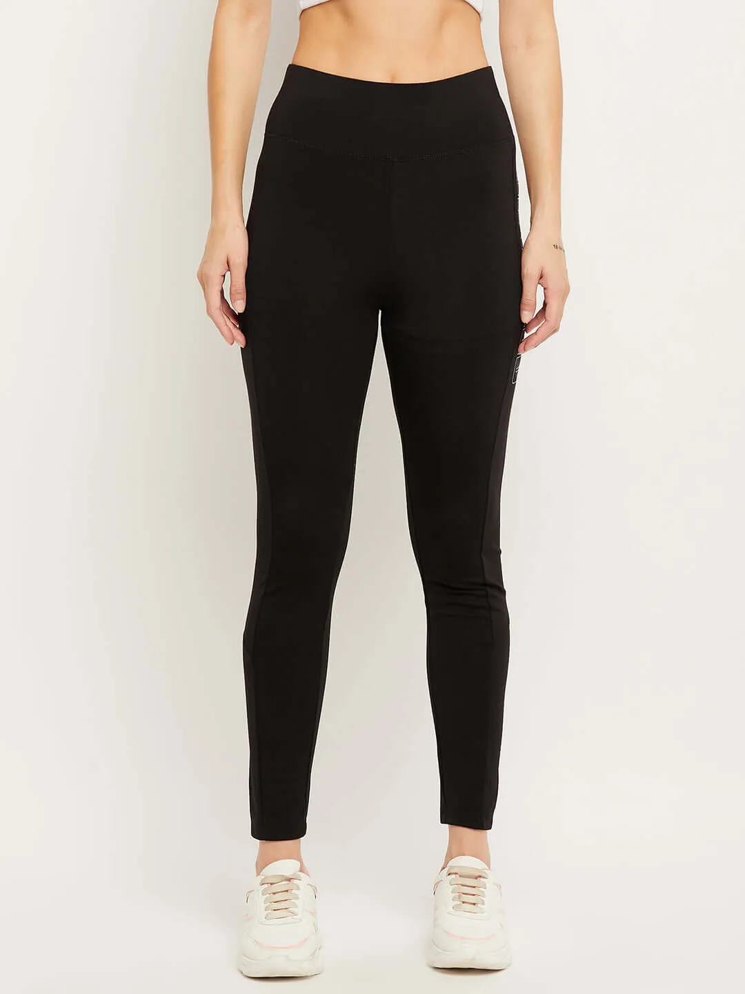 Camla Barcelona High Rise Black Jeggings For Women