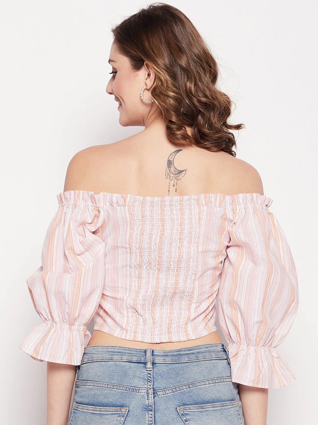 Camla Barcelona Peach Women Top