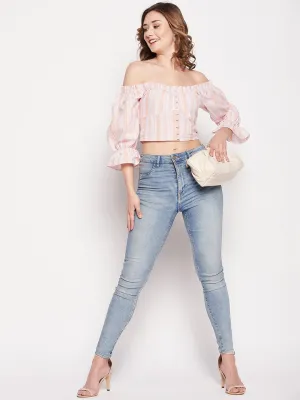 Camla Barcelona Peach Women Top