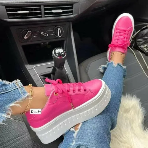 Casual Flat Women's Shoes Beige/Pink/Green/Khaki/Black/White