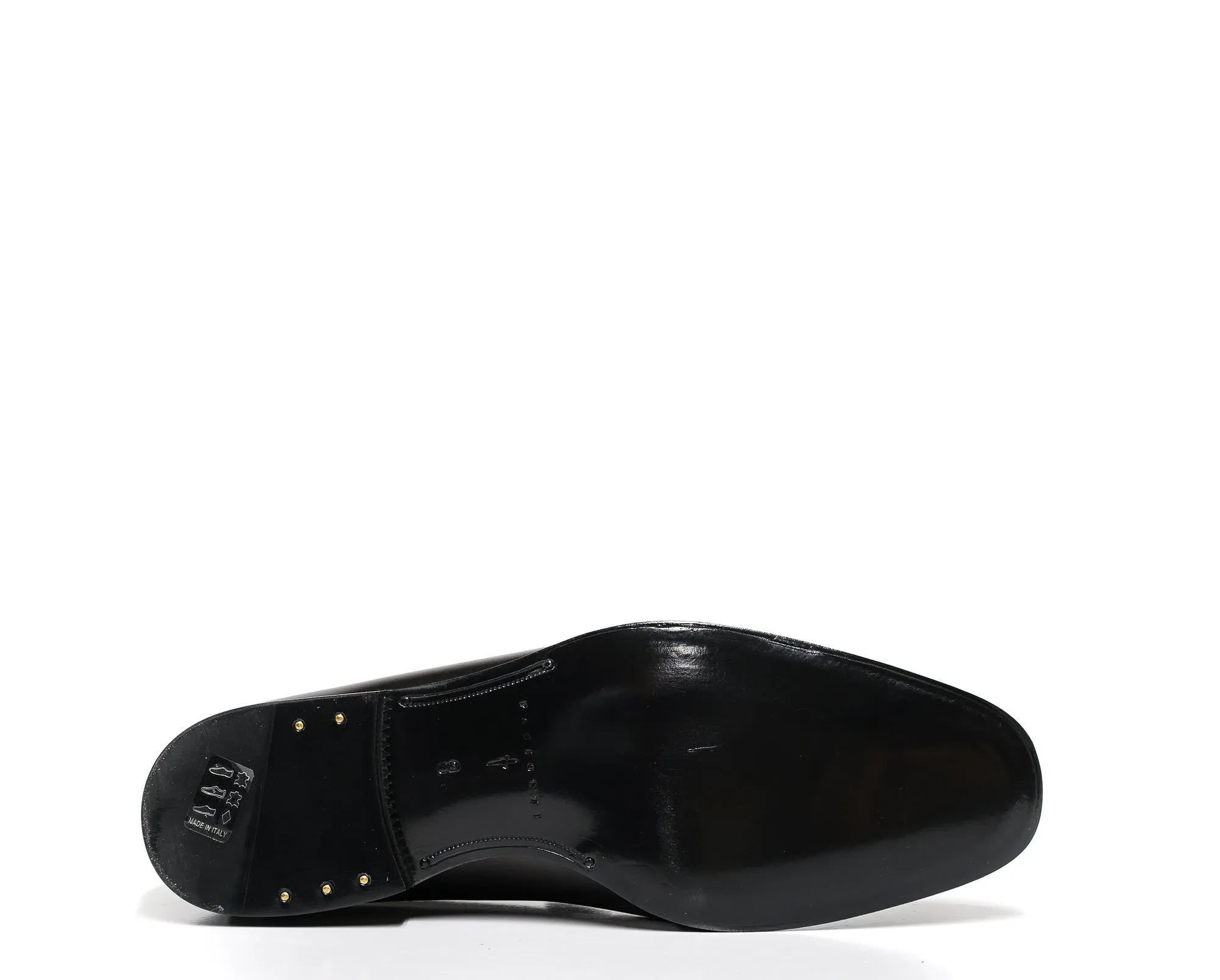 Cesare Paciotti Men's Leather Baby Lux Slip On Shoe 57204BL