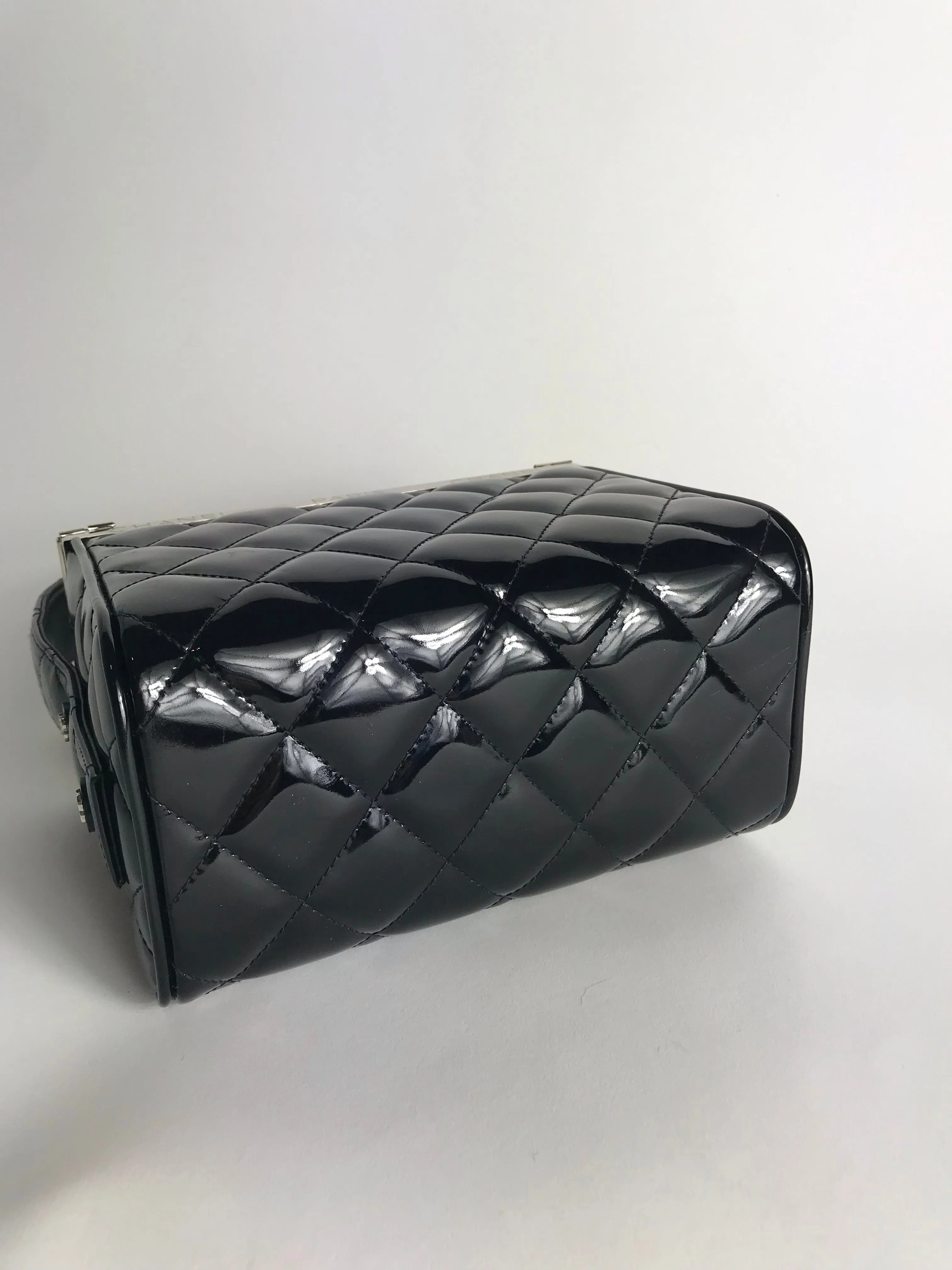 CHANEL Patent Box Bag, 1990s