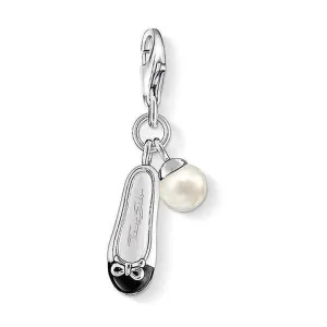 Charm 0765 Flat Shoe with Pearl