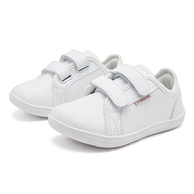Children's Leather Boys Wide Head Loose Business Casual Shoes