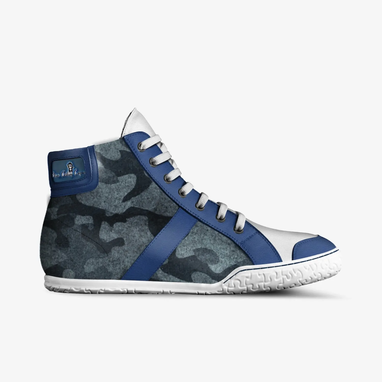 Chirse Clothing Company shoes blue camo