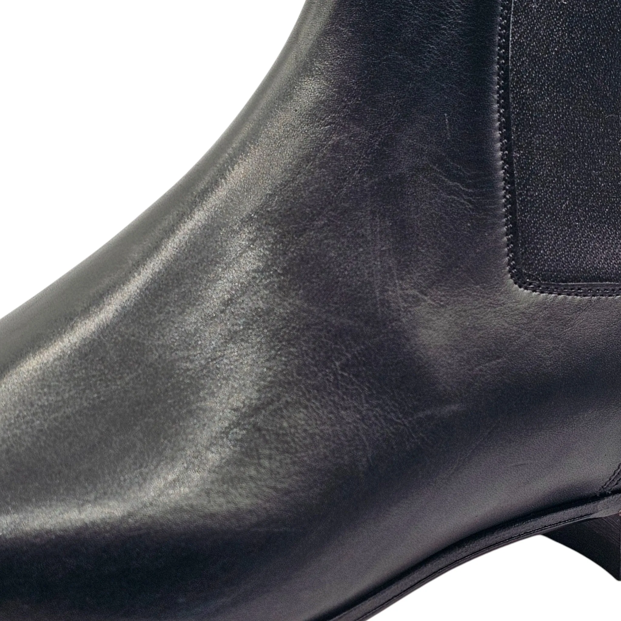 Christian Louboutin Roadie Flat Boots - Leather - Black - EU 40 / US 7