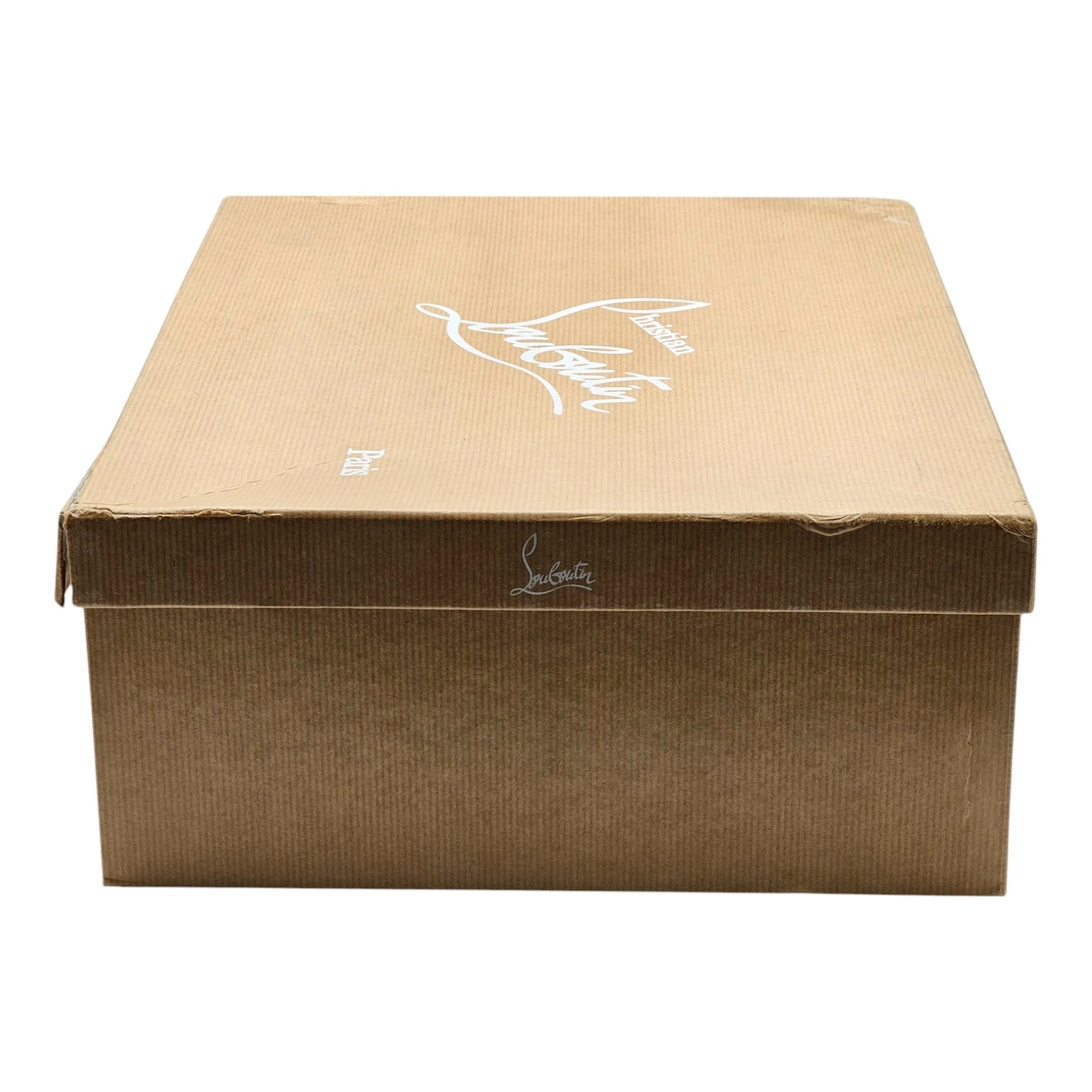 Christian Louboutin Roadie Flat Boots - Leather - Black - EU 45.5 / 12.5