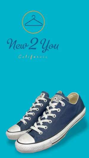 Chuck Taylor All Star Leather Ox 'Navy'