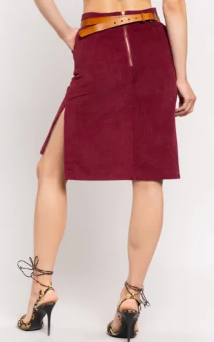 Classic  corduroy skirt