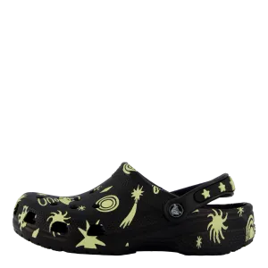 Classic Glow Space Clog K Black