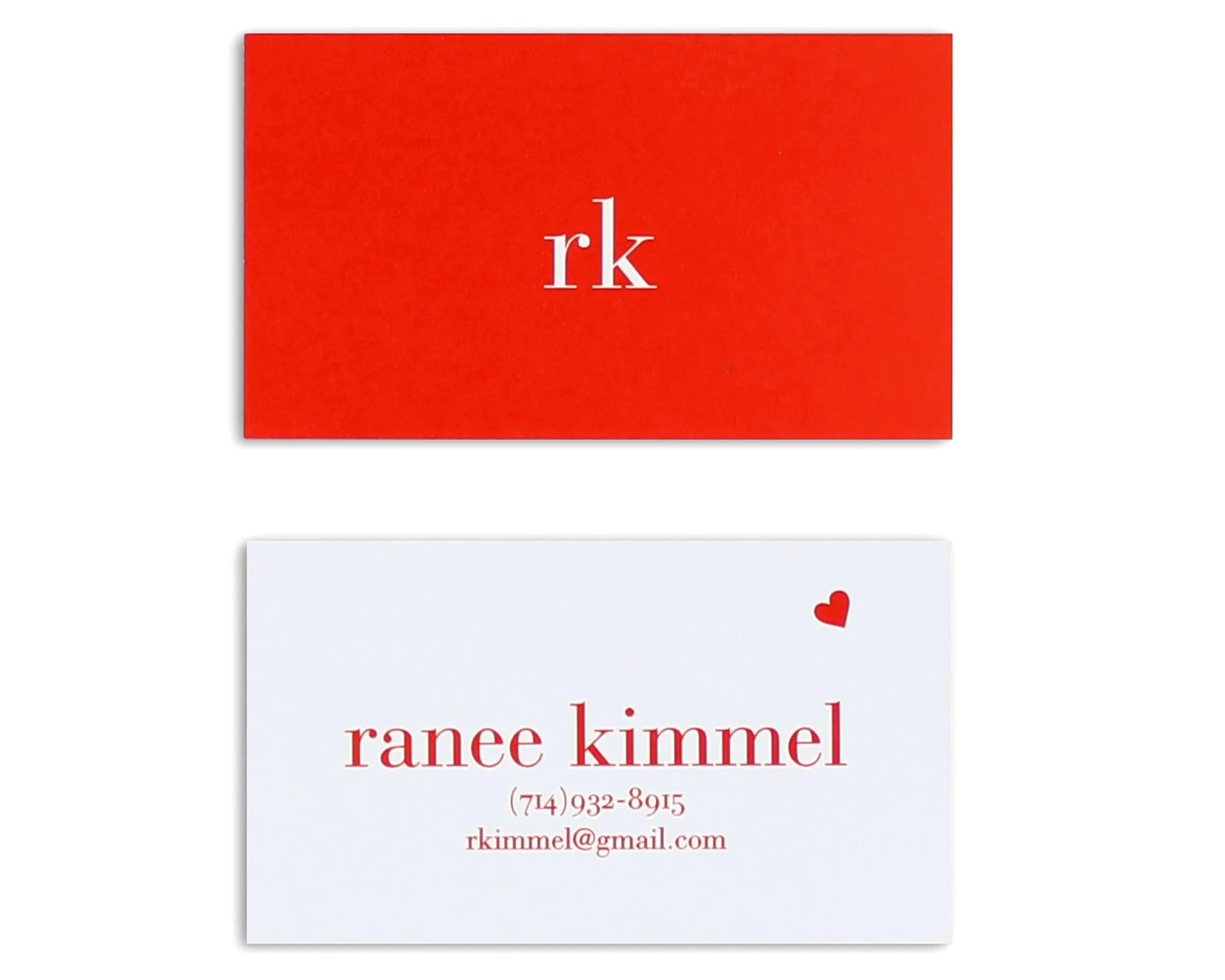 Classico Monogram Notecard & Business Card Set