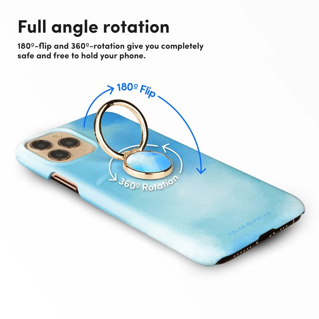 Clouds in Spring | Custom Phone Ring Holder  (Non-MagSafe)