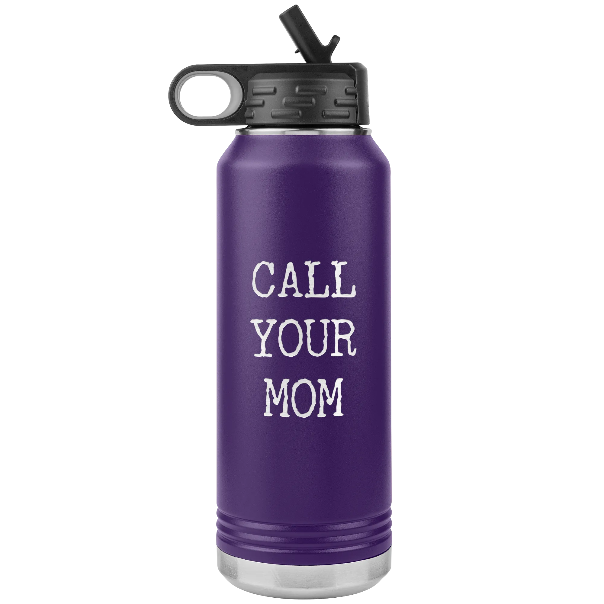 College Student Goodbye Gift Call Your Mom College Girl Gifts Insulated Water Bottle Tumbler 32oz BPA Free
