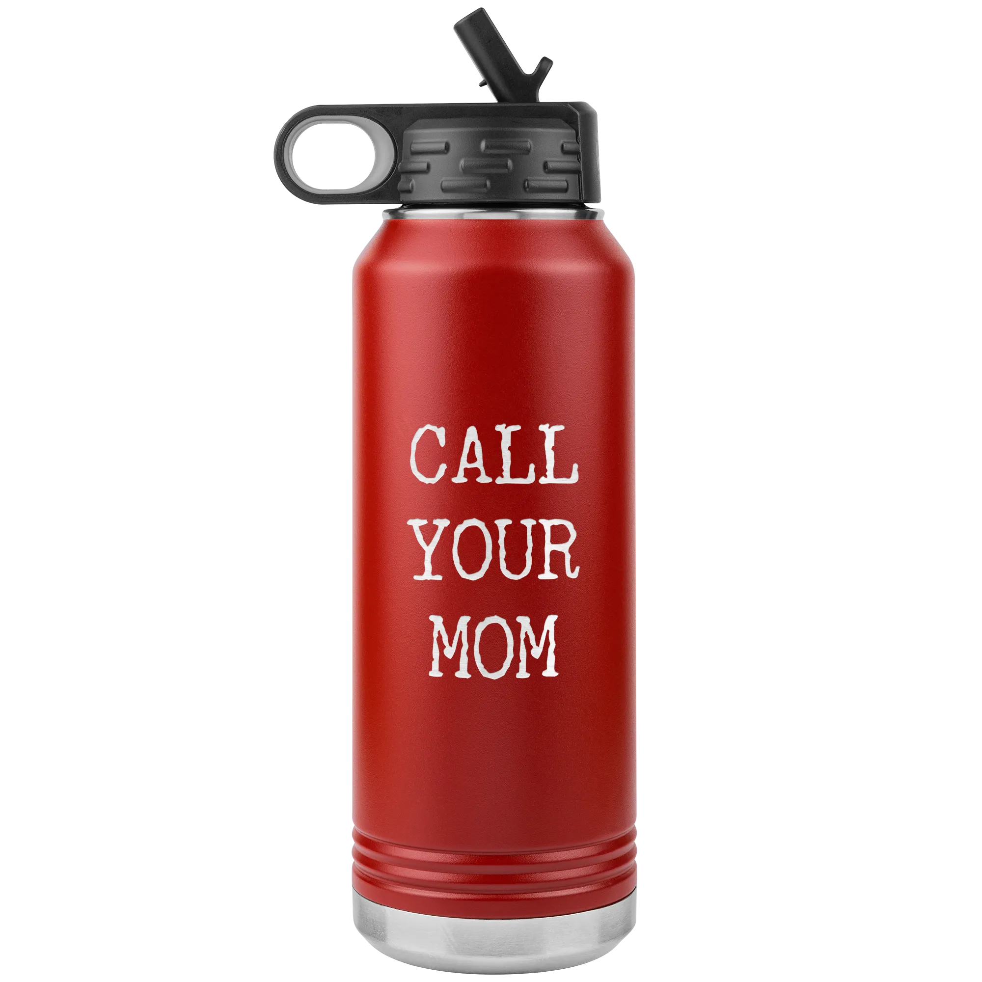 College Student Goodbye Gift Call Your Mom College Girl Gifts Insulated Water Bottle Tumbler 32oz BPA Free