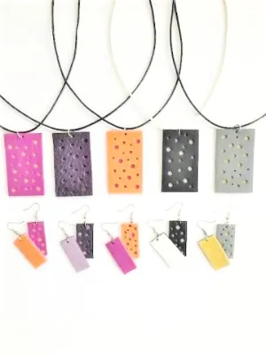Collette necklace and earrings set