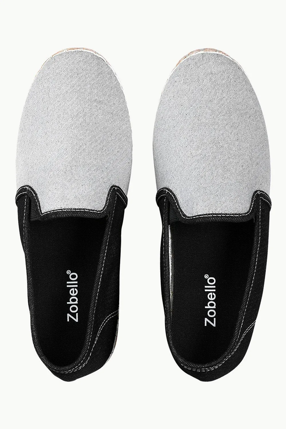 Colorblock Twill Espadrilles