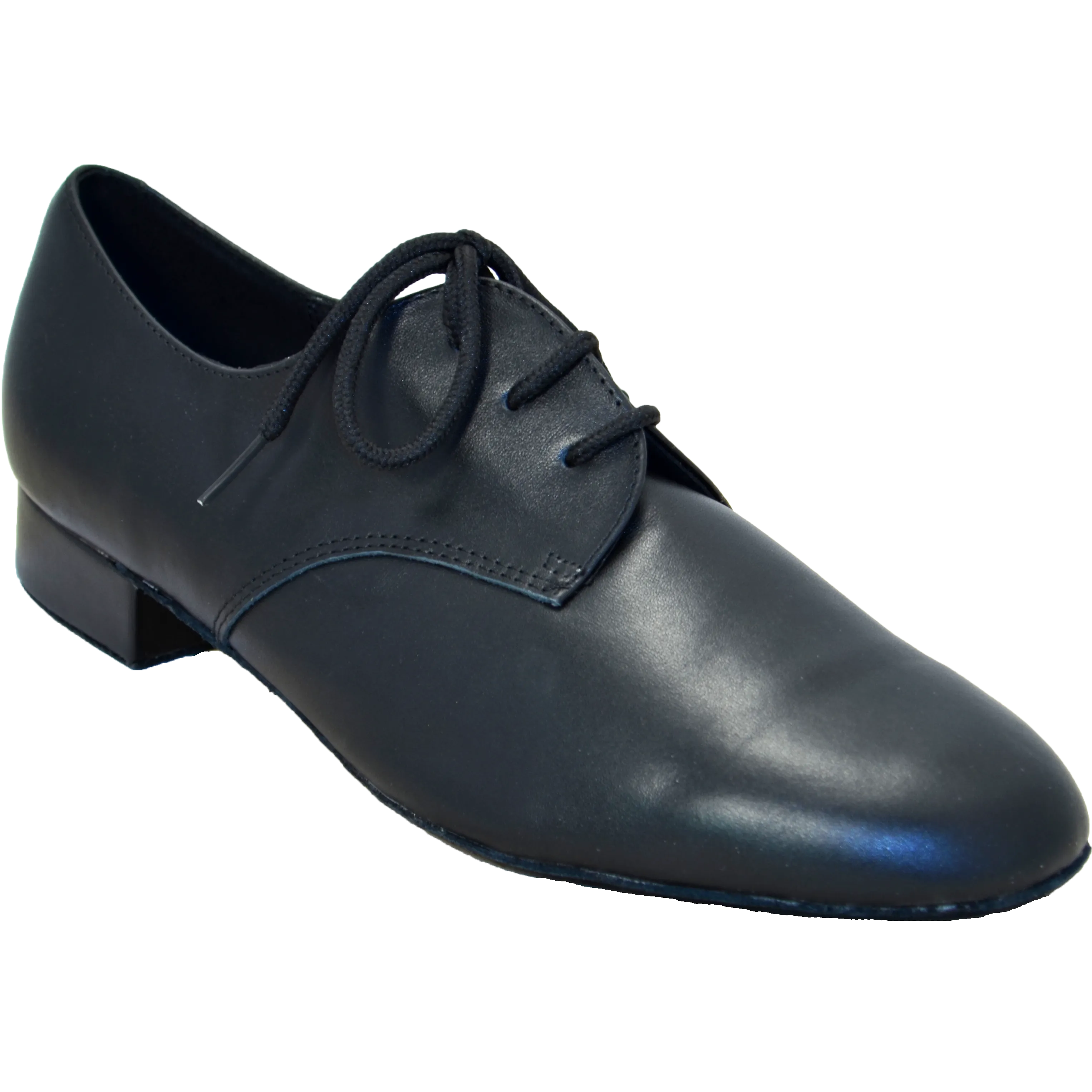 Comfort Blucher - Black Leather - Low Heel
