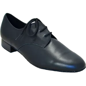 Comfort Blucher - Black Leather - Low Heel