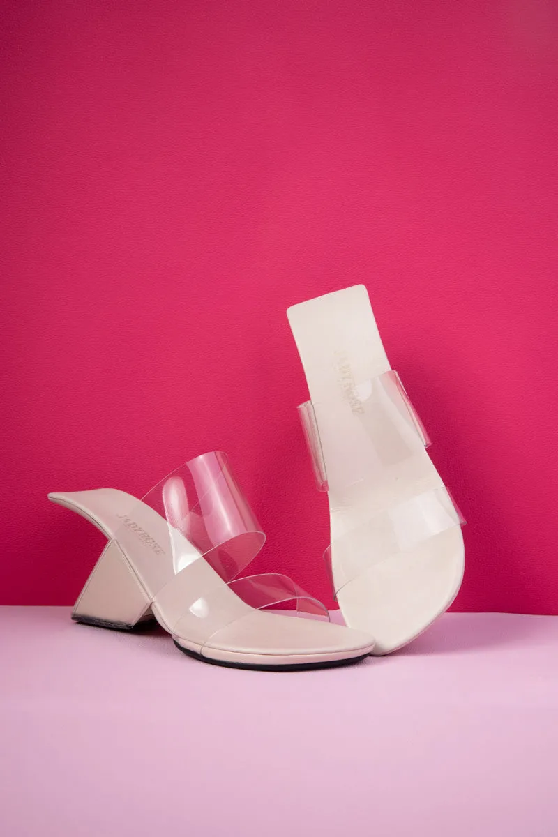 Confidential Business Leather Sandal - Taupe