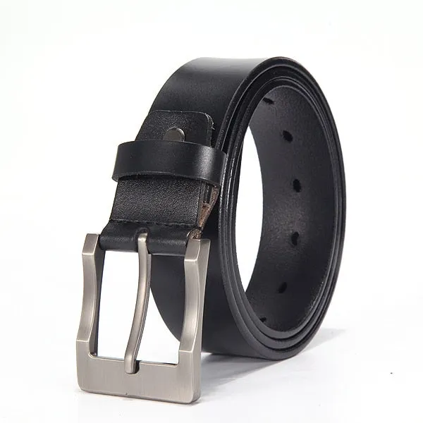 Cow leather belt  male genuine leather strap fancy men vintage belt