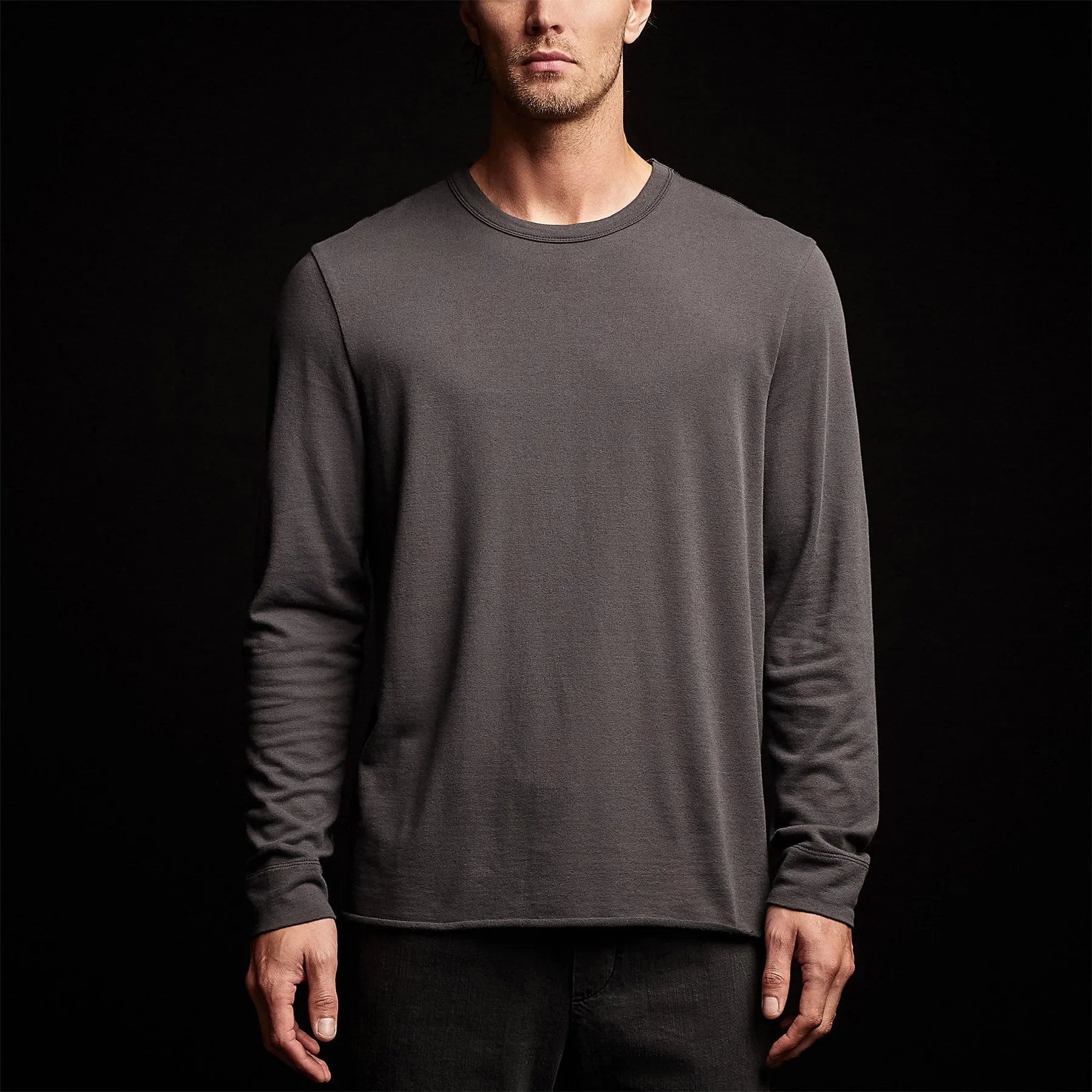 Crisp Cotton Terry Pullover - Magma
