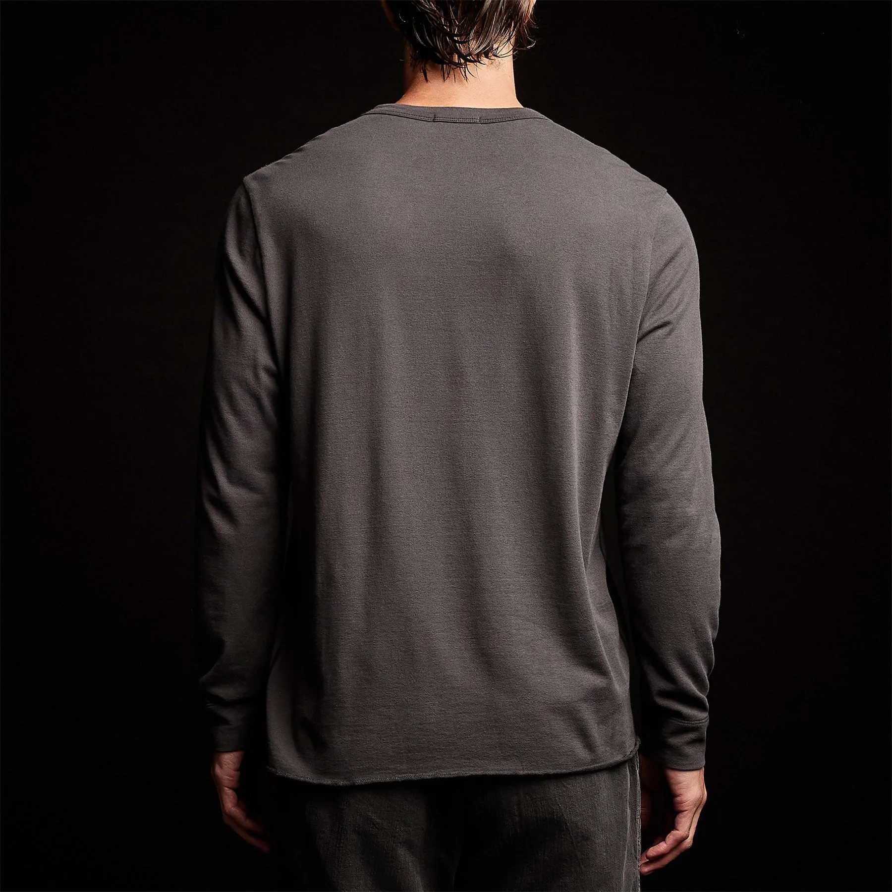 Crisp Cotton Terry Pullover - Magma
