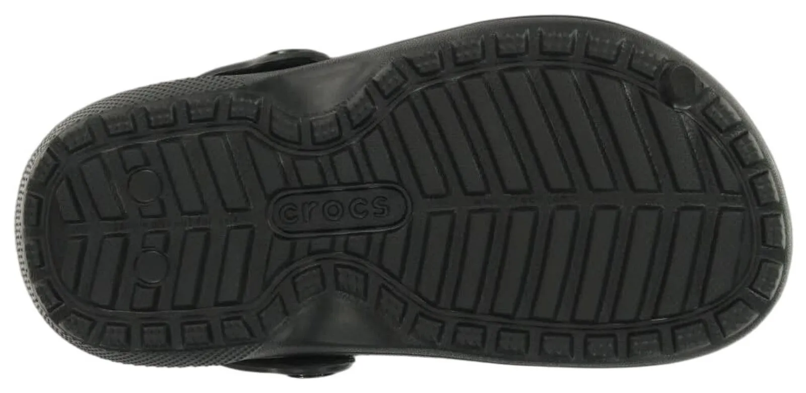 Crocs Kids Unisex Classic Lined Slippers Clog 203506-060 Black / Black 9T