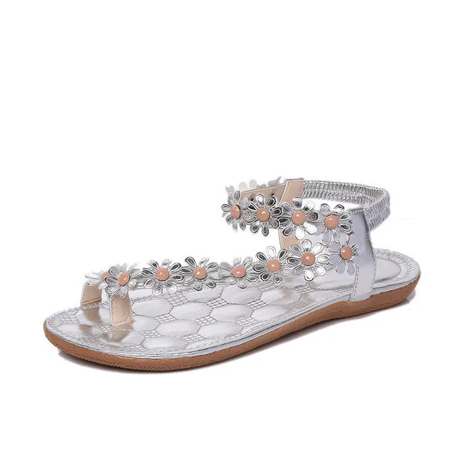 Cuculus 2018 Women Sandals Summer Style Bling Bowtie Fashion Peep Toe Jelly Shoes Sandal Flat Shoes Woman 3 Colors 01F669