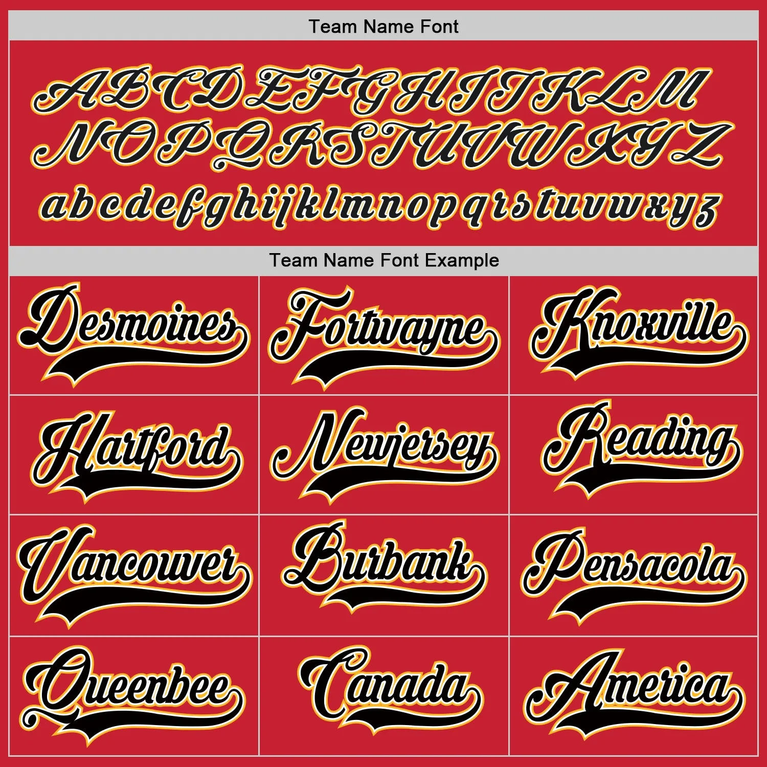 Custom Red Black-Gold Hockey Jersey