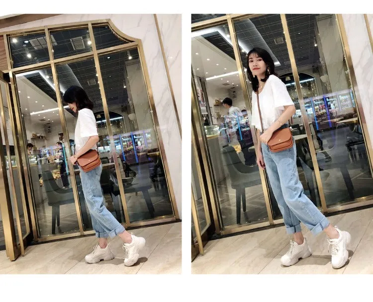 Cute Green LEATHER Flip Side Bag Handmade WOMEN Phone Crossbody BAG Purse FOR WOMEN