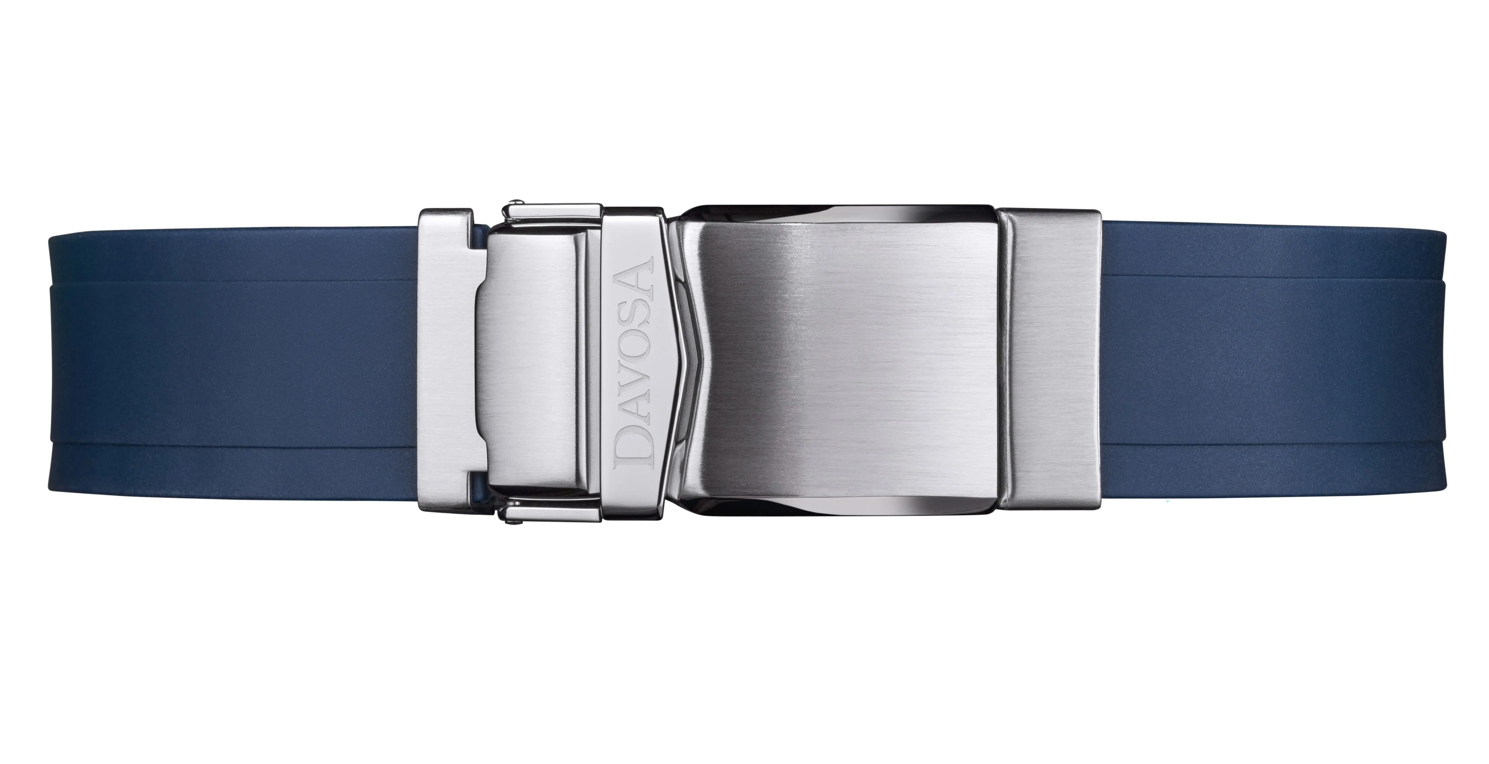 Davosa Swiss Original Ternos Ceramic Blue Rubber Band 20mm 169.555.45