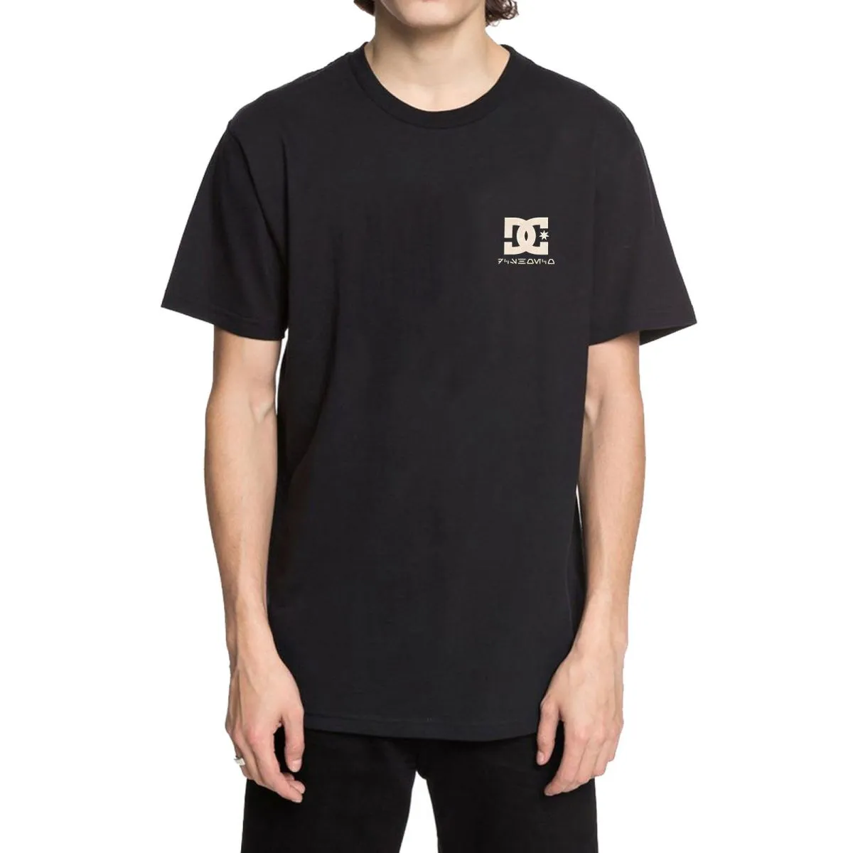 DC x Starwars Men's R2D2 Class Black Short Sleeve T Shirt